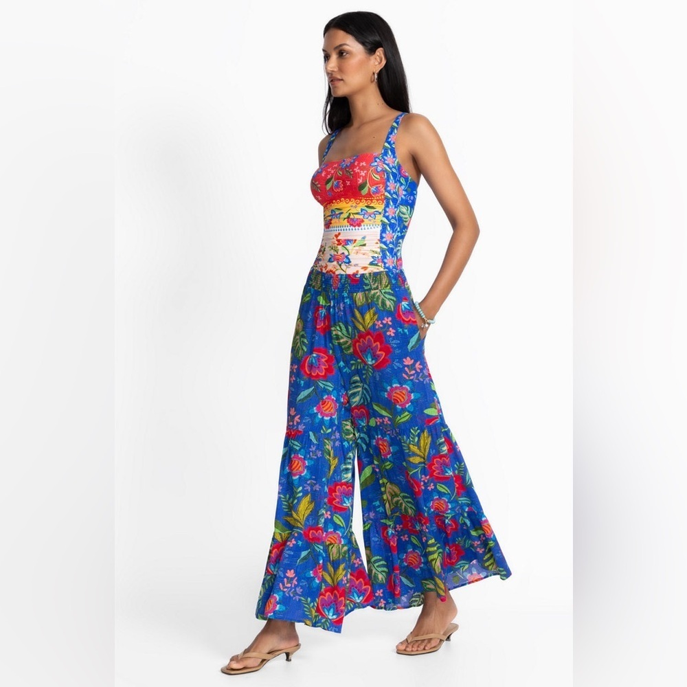 Johnny Was RUMBA TIERED PANT in size Large - Picture 6 of 14